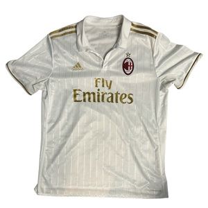 Adidas Climacool AC Milan Football Soccer Kit Jersey XL